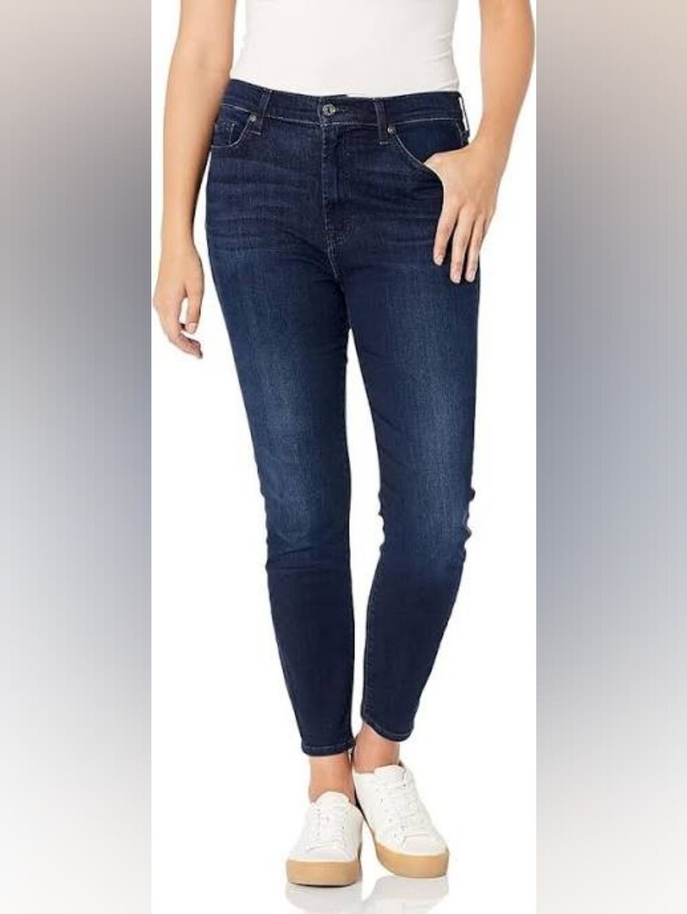 7 For All Mankind High Waist Ankle Gwenevere